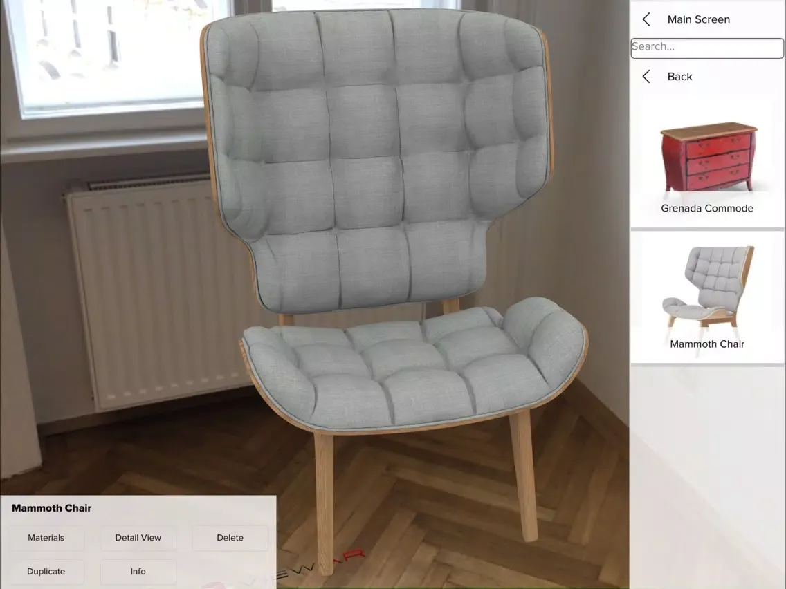 صور Furniture ViewAR iPad 