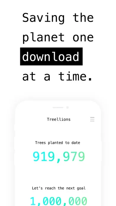 Capturas de tela do Treellions - We Plant Trees