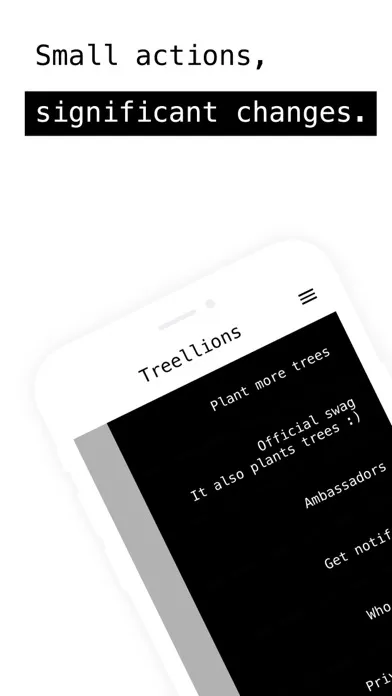 Capturas de tela do Treellions - We Plant Trees