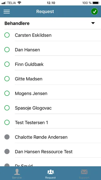 Screenshot di LiveCare