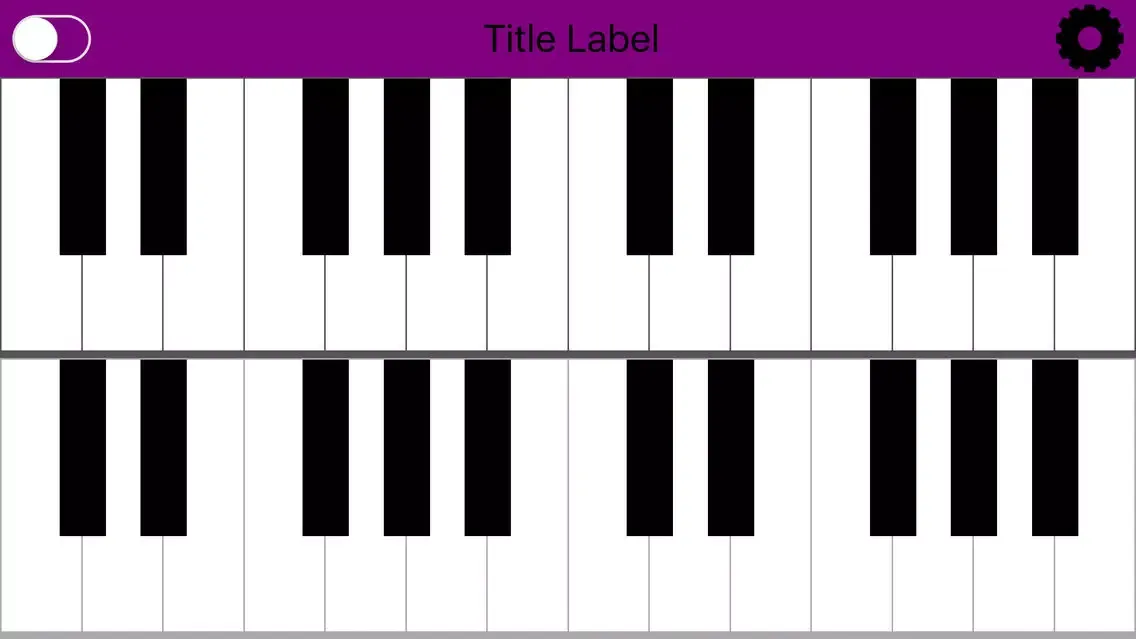 Clear Piano for General User 스크린샷