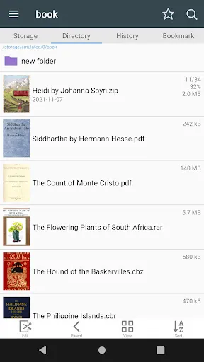 ComicScreen - PDF, ComicReader Screenshots