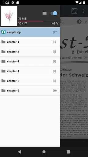 ComicScreen - PDF, ComicReader Screenshots