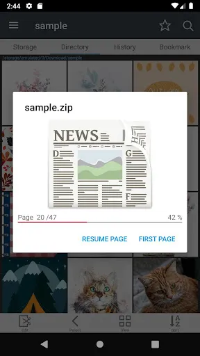 ComicScreen - PDF, ComicReader Screenshots