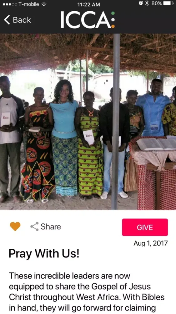 Zrzuty ekranu ICCA Abidjan