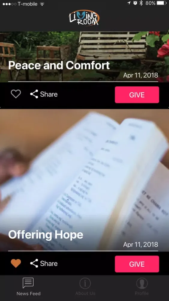 Living Room Ministries Intl Screenshots