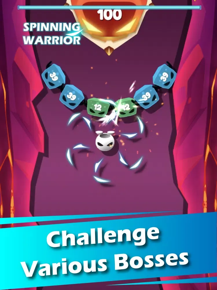 Capturas de pantalla de Spinning Warrior iPad 