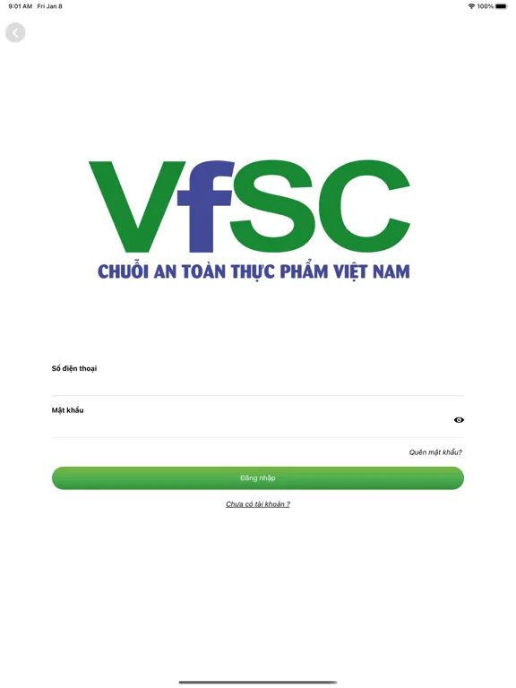 VfSC FOOD iPad  স্ক্রিনশট