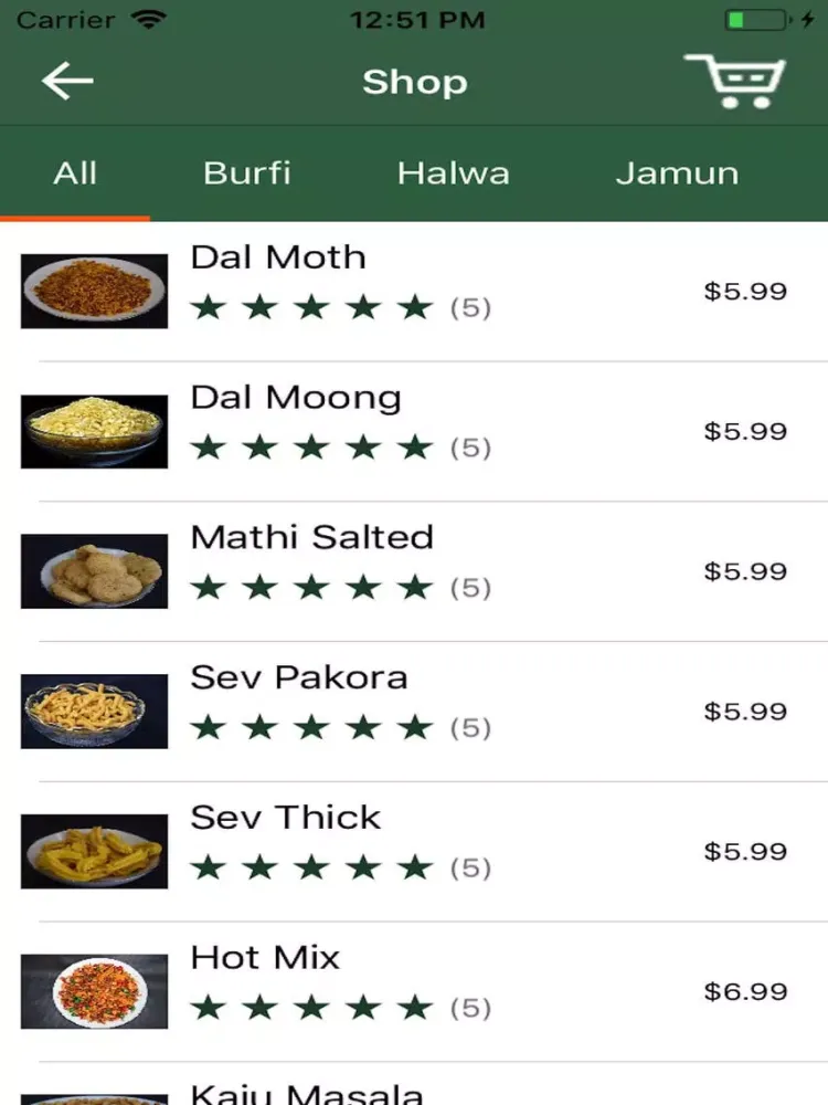 صور Ambala Sweets & Snacks iPad 