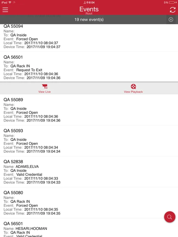صور Site Access iPad 