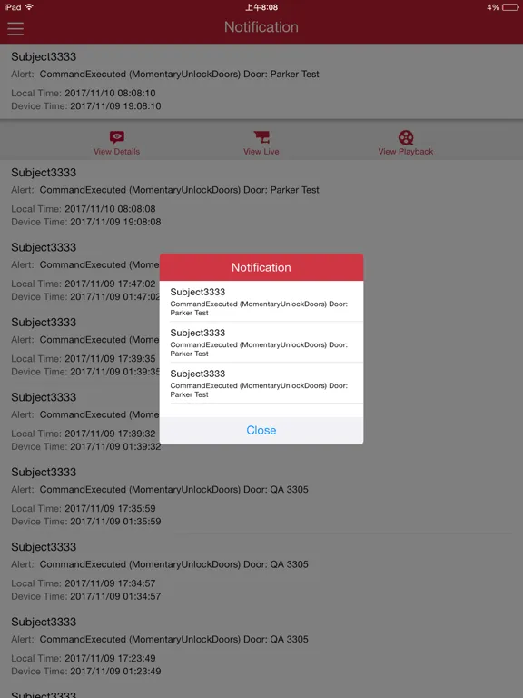 صور Site Access iPad 