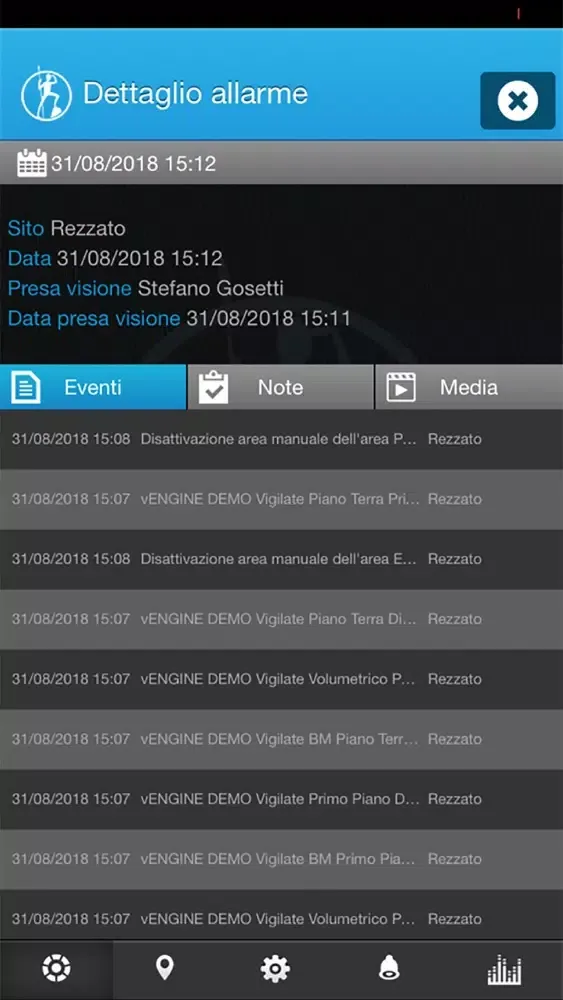 Xentinel Security Platform Screenshots
