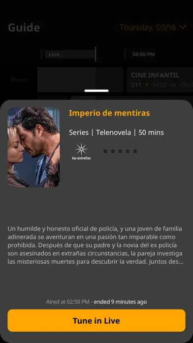 vnet Digital TV Screenshots