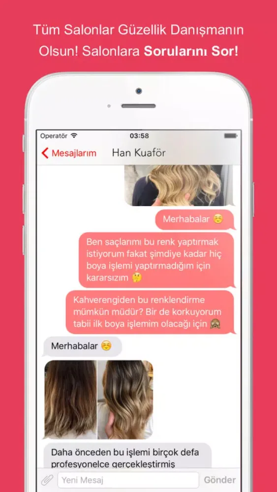 ViGo - Kuaför Uygulamanız Screenshots