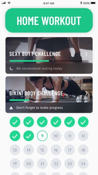 Скриншоты 30 Day Fitness - Home Workout