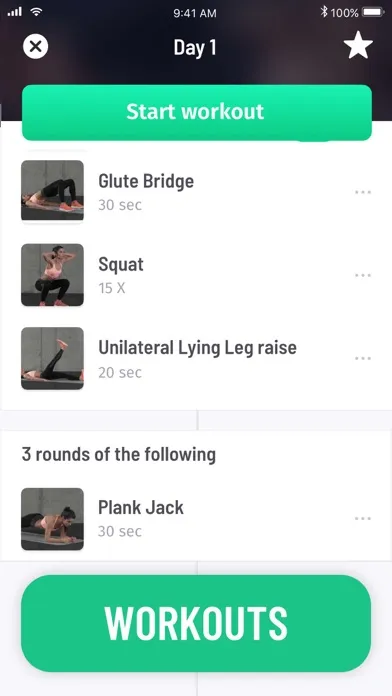 Скриншоты 30 Day Fitness - Home Workout