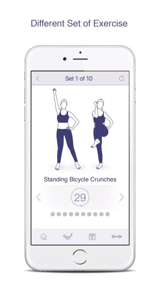 7 Minute Ab Workout Free ~ A Belly fat workout for men and womens Screenshots