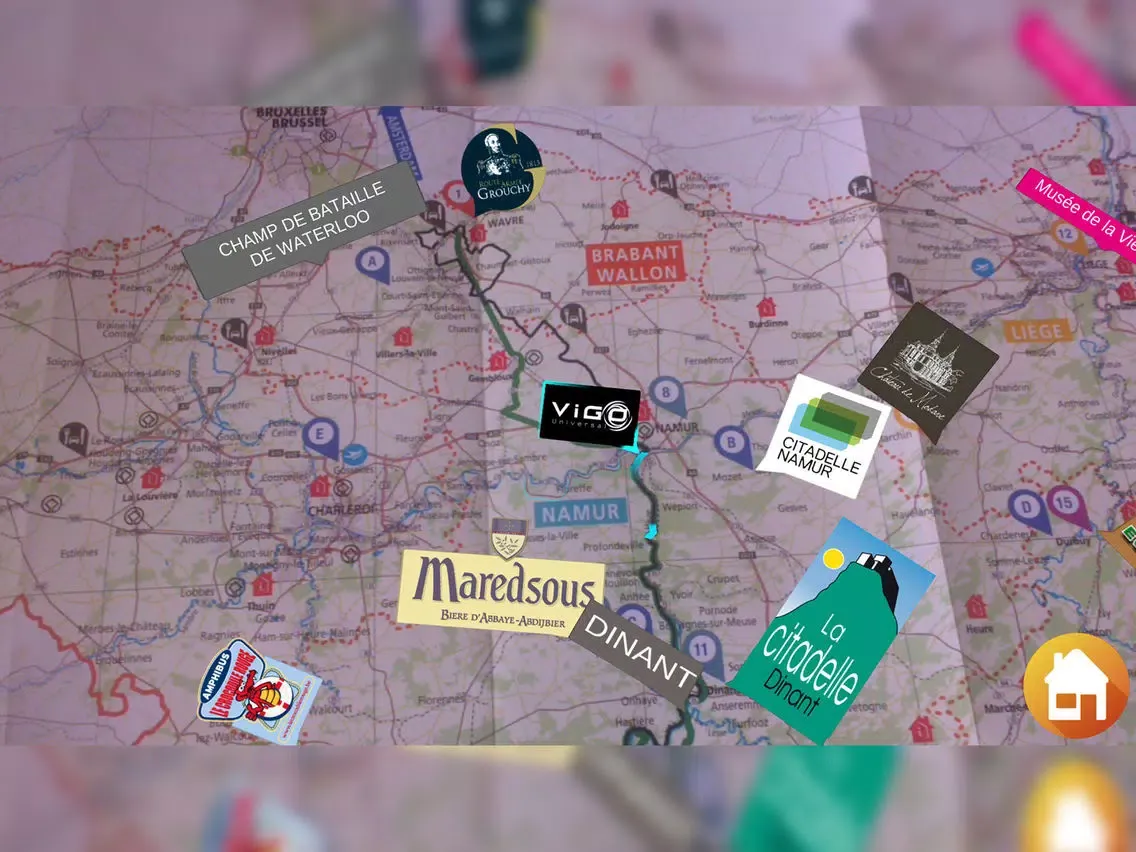 Tangkapan skrin MyMap iPad 