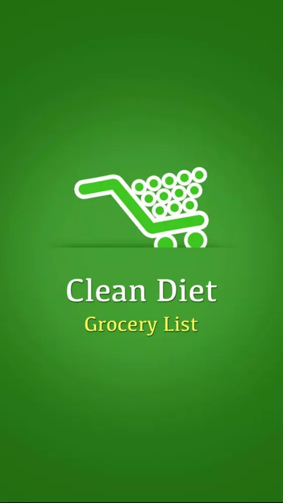 Clean Diet Shopping List স্ক্রিনশট
