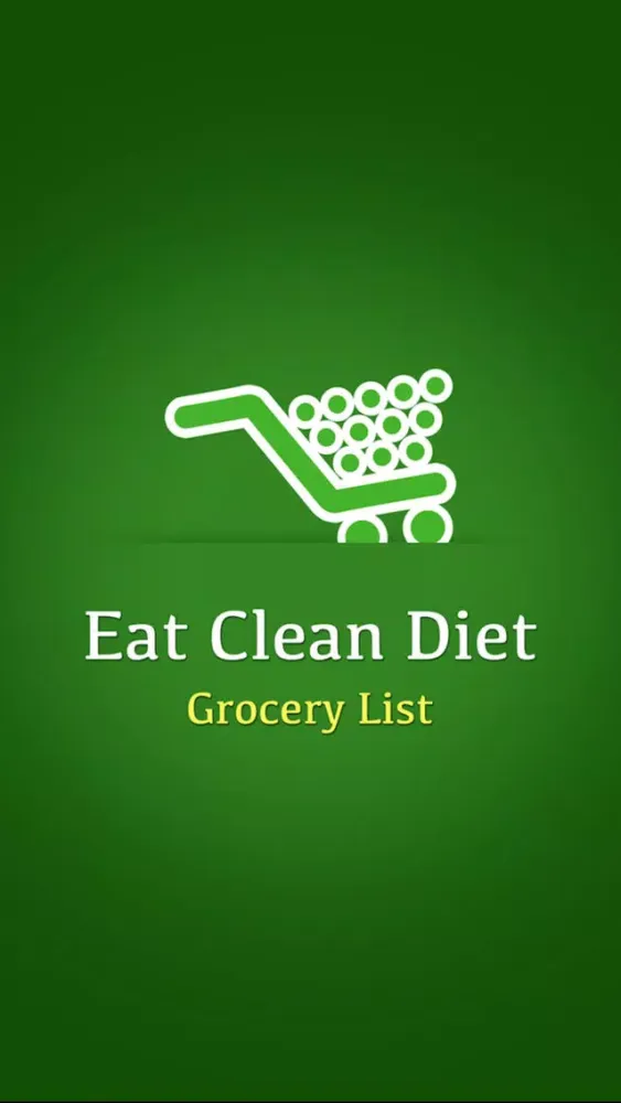 Eat Clean Diet Grocery List سکرین شاٹس