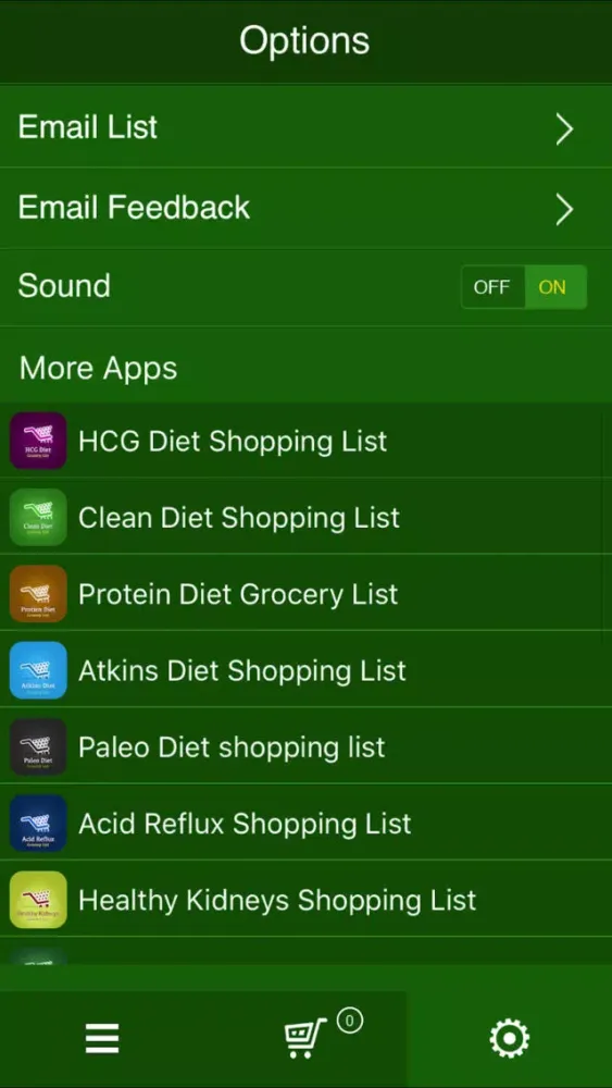 Eat Clean Diet Grocery List سکرین شاٹس