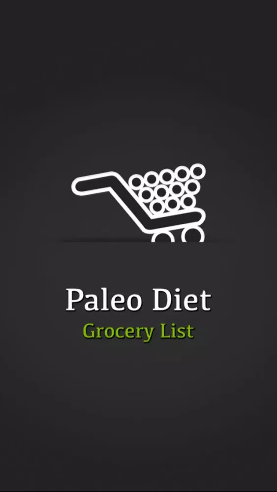 ภาพหน้าจอของ Paleo Diet shopping list