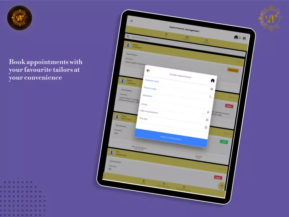 Tangkapan skrin FIMS iPad 