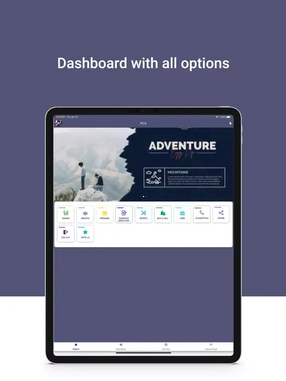 Pakistan Computer Association iPad 应用截图
