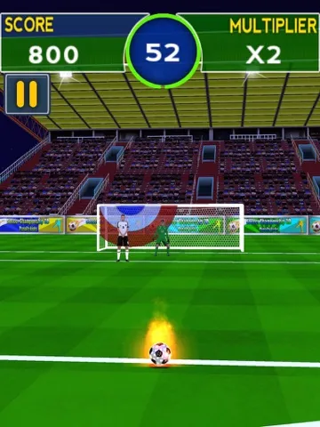 Free Kick Pro Futbol - Penalty Soccer Football Kick-off iPad  スクリーンショット