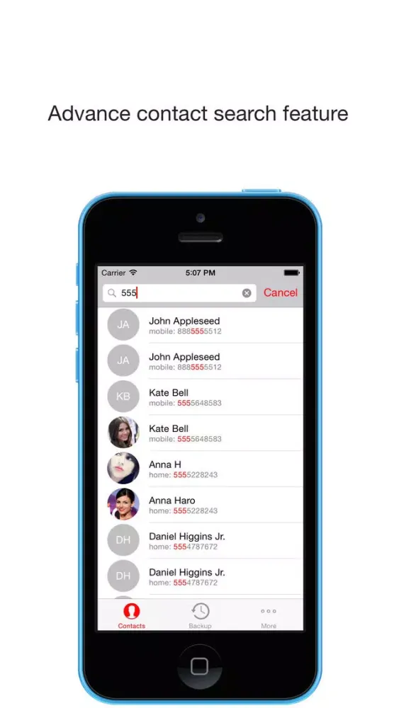 Capturas de tela do My Contacts Manager Pro