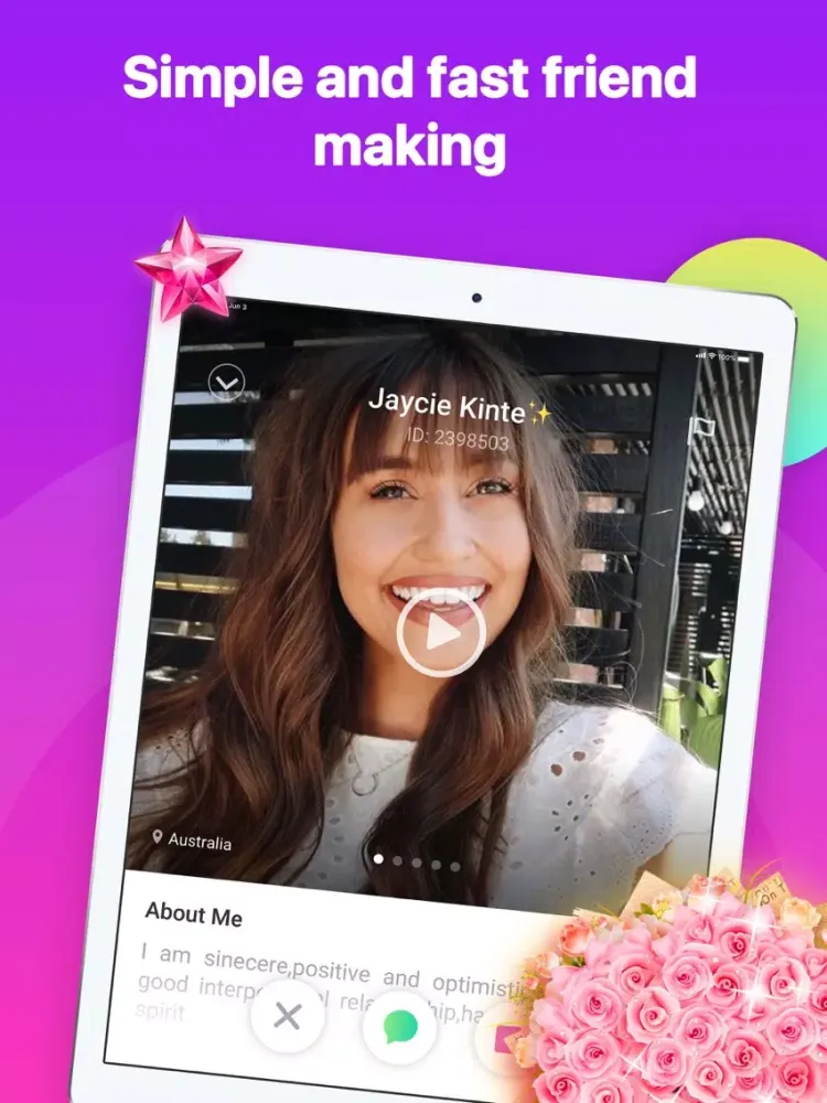 صور VIKA: Live Video Chat Room iPad 