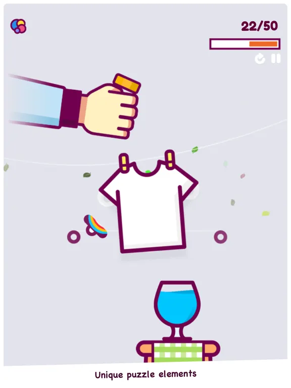 Ảnh chụp màn hình của Toss King iPad 
