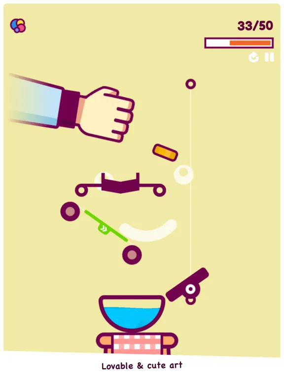 Ảnh chụp màn hình của Toss King iPad 