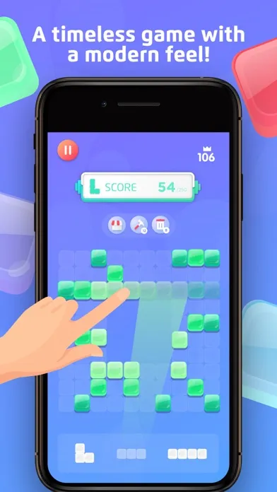 ภาพหน้าจอของ Bloxy Puzzles