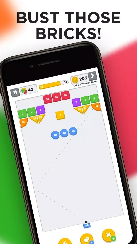 Brick Breaker: Break 'Em All سکرین شاٹس