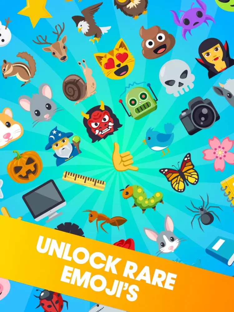 Tangkapan layar Emoji Pop! iPad 