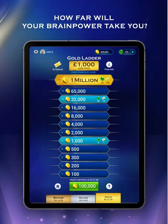 Capturas de tela do Millionaire - Daily Win iPad 