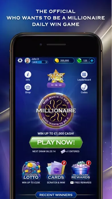 Capturas de tela do Millionaire - Daily Win