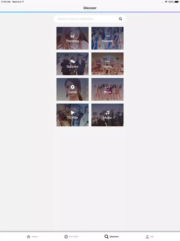 Soompi – K-Pop & K-Drama News iPad  Screenshots