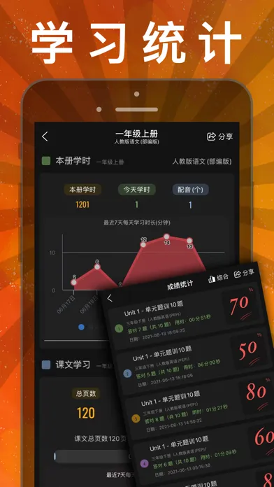 小学语文 -人教版教材课本同步学点读机app应用截图