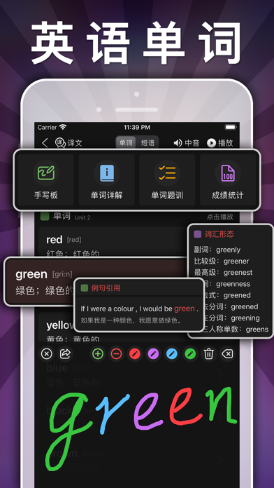 Capturas de pantalla de 六年级英语上册-小学英语人教版PEP人教点读App