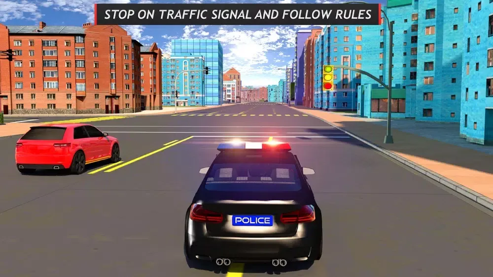 Tangkapan layar Police Car Driving School 2020