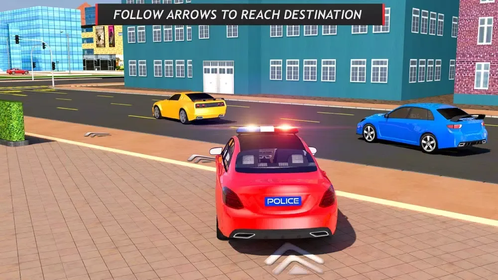 Tangkapan layar Police Car Driving School 2020