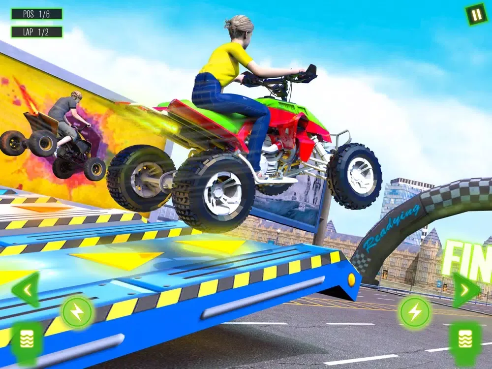 تصاویر Offroad Quad Bike Racing Games iPad 