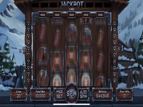 Screenshot di Viking Slots iPad 