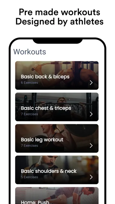 صور V-Strength: Gym Tracker & Log