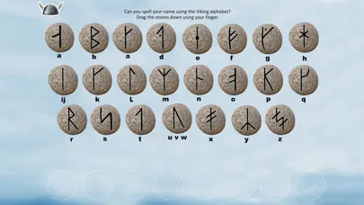 Zrzuty ekranu The Viking Alphabet