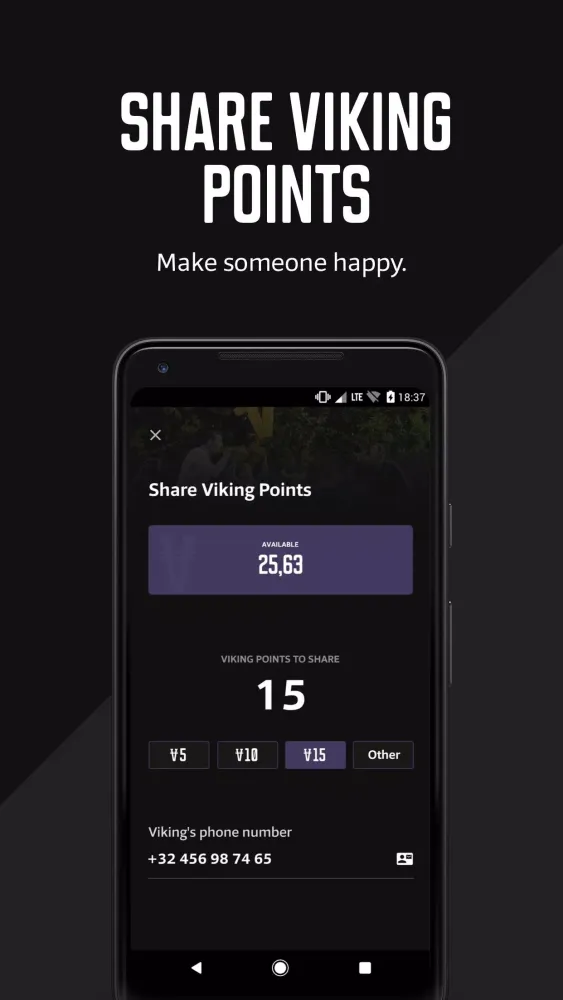 Screenshot di Mobile Vikings