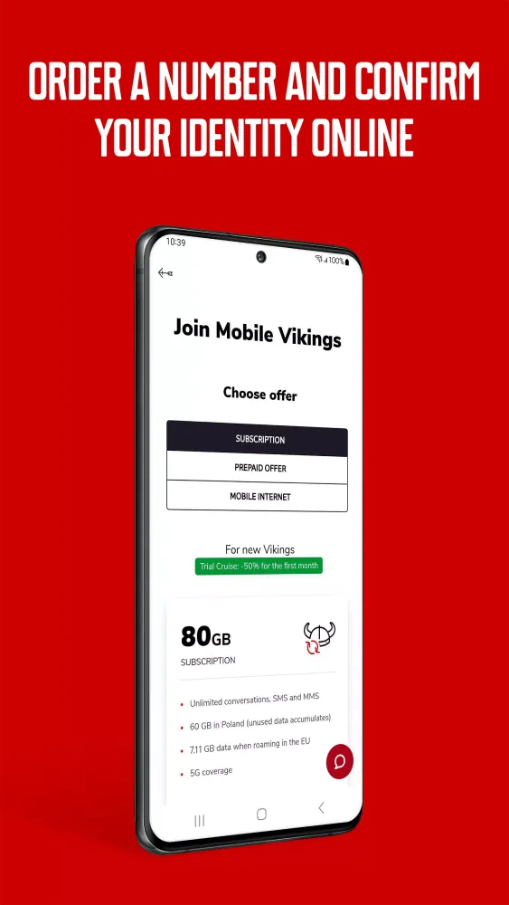 ภาพหน้าจอของ Viking App