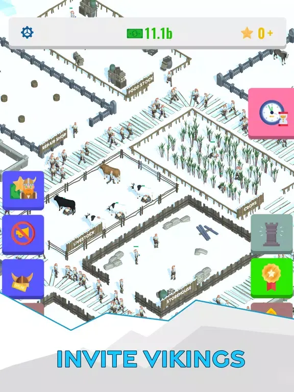 Captures d'écran de Idle Vikings: Incremental Game iPad 